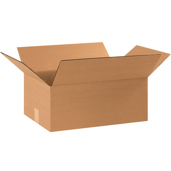 17-1/4" x 11-1/4" x 7-1/2" Kraft Single Wall 32 ECT Corrugated RSC Boxes