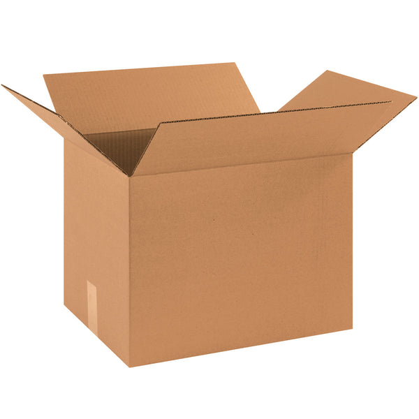 17" x 13" x 13" Kraft Single Wall 32 ECT Corrugated RSC Boxes