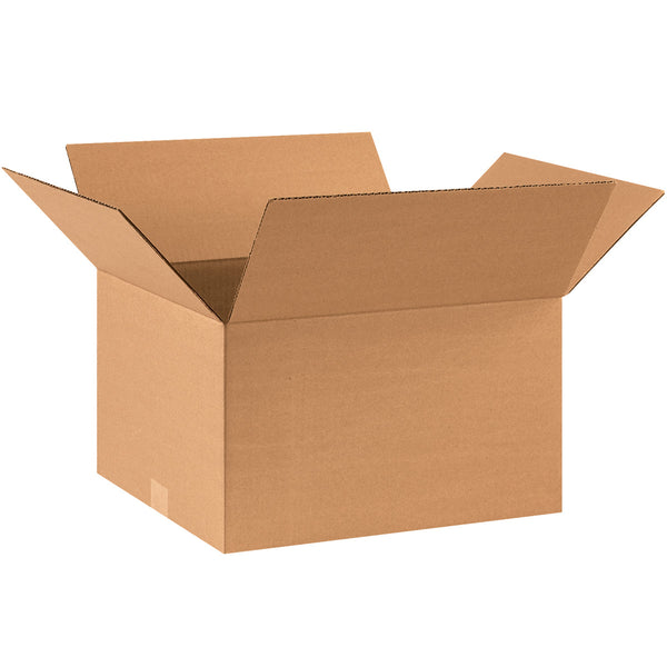 17-1/4" x 14-1/4" x 10-3/4" Kraft Single Wall 32 ECT Corrugated RSC Boxes