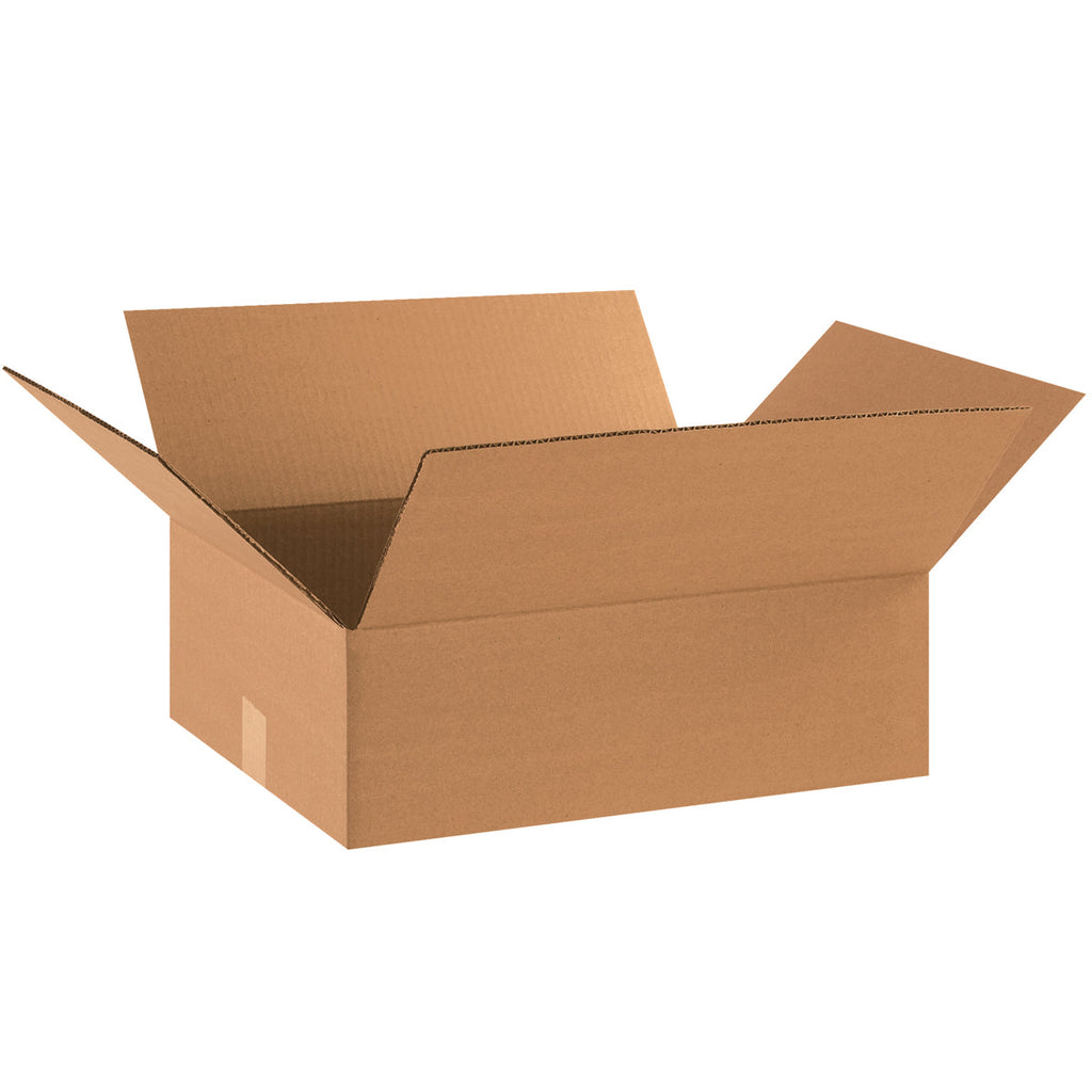17-1/4" x 11-1/4" x 14-1/4 DBL. REAM LTRHEAD" Kraft Single Wall 32 ECT Corrugated RSC Boxes