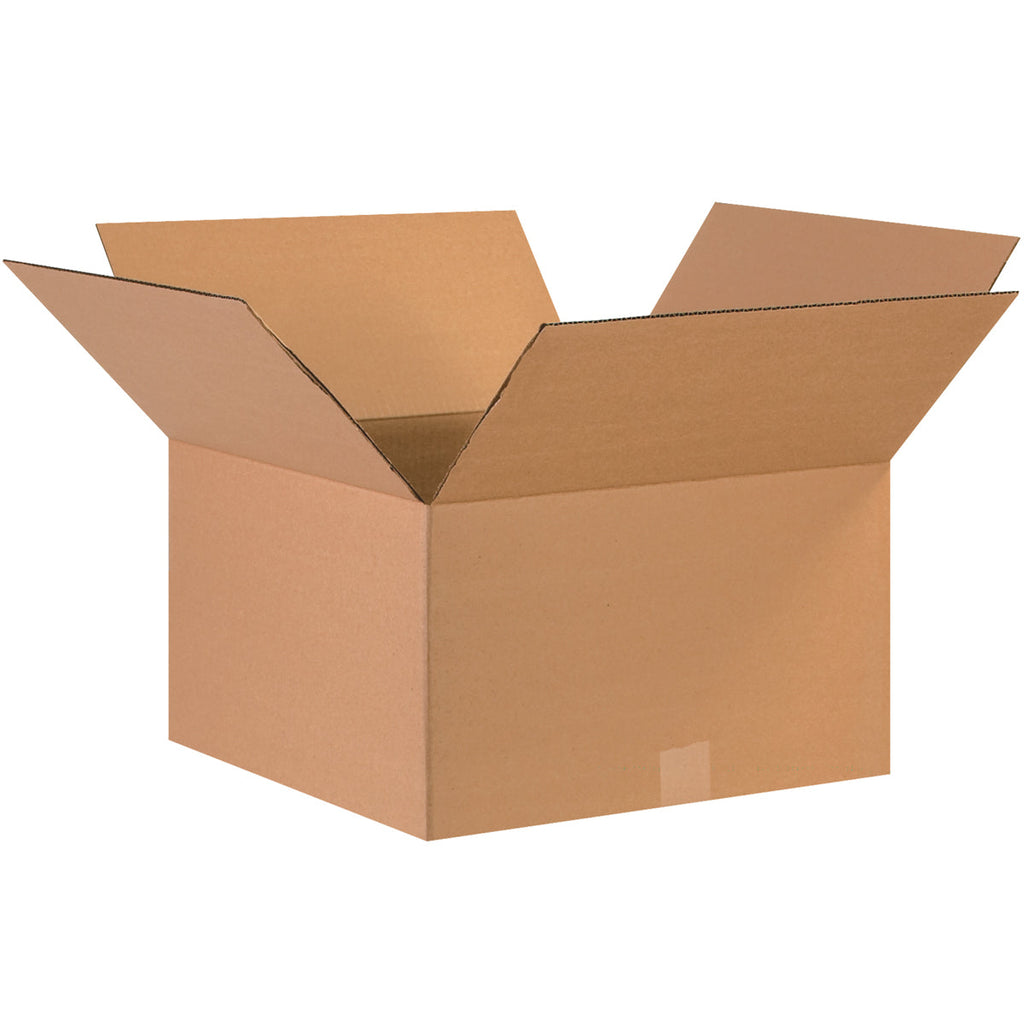 17-1/4" x 17-1/4" x 9" Kraft Single Wall 32 ECT Corrugated RSC Boxes
