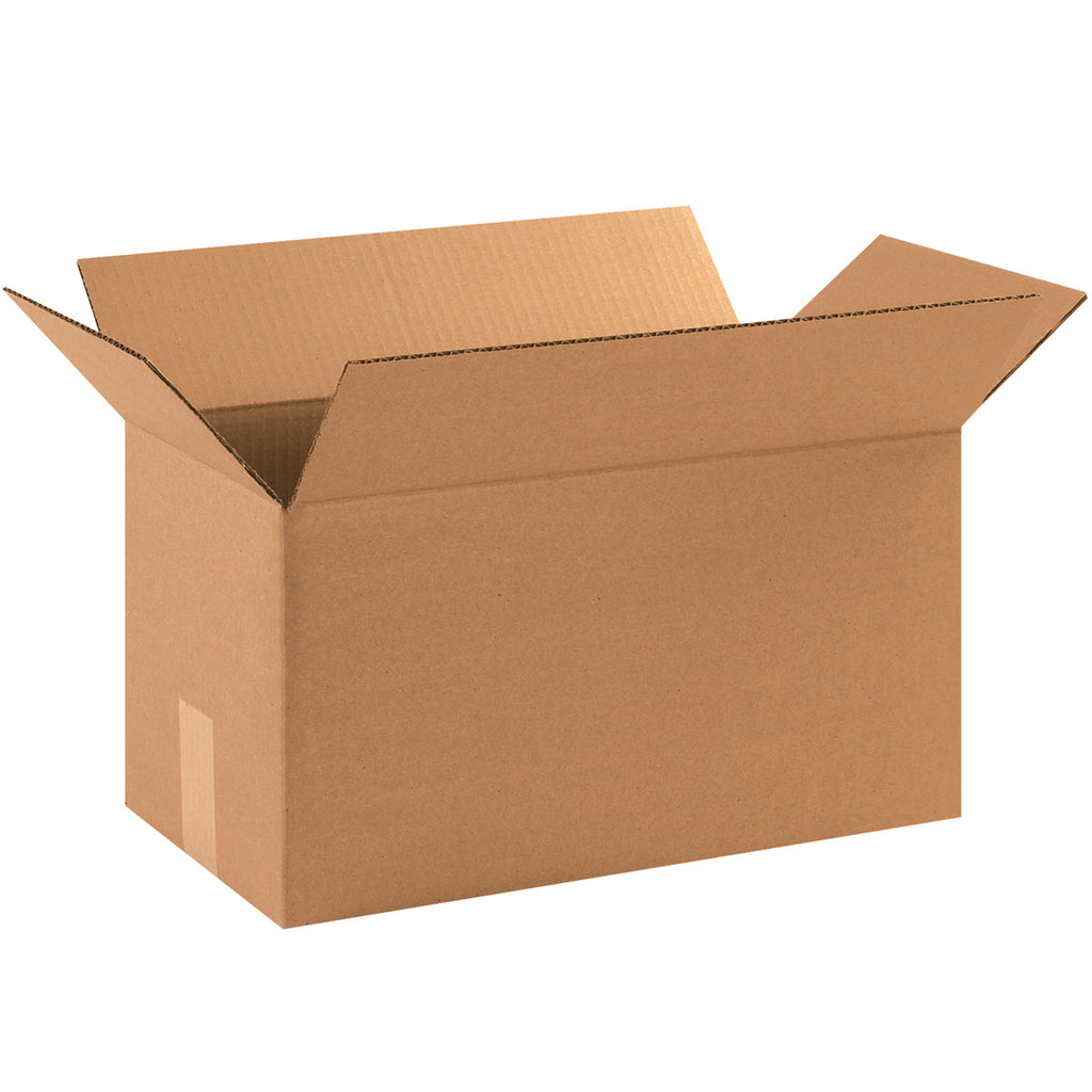 17" x 9" x 9" Kraft Single Wall 200# Corrugated RSC Boxes