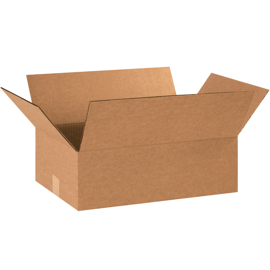 18" x 12" x 6" Kraft Single Wall 32 ECT Corrugated RSC Boxes