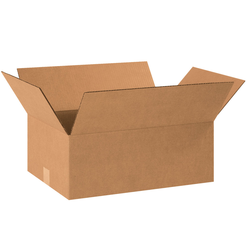 18-3/4" x 12-1/4" x 7" Kraft Single Wall 32 ECT Corrugated RSC Boxes