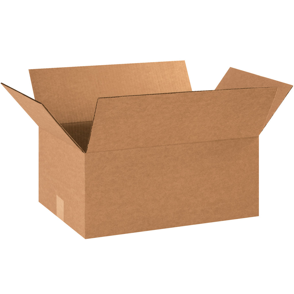 18" x 12" x 8" Kraft Single Wall 32 ECT Corrugated RSC Boxes
