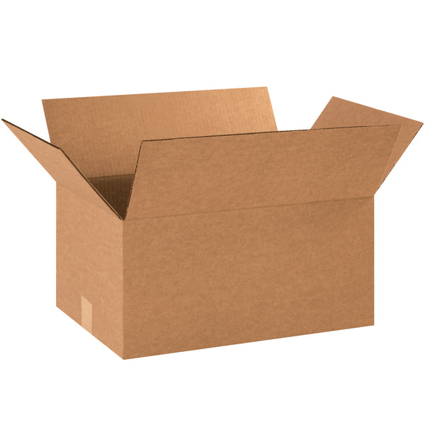 18" x 12" x 9" Kraft Single Wall 32 ECT Corrugated RSC Boxes