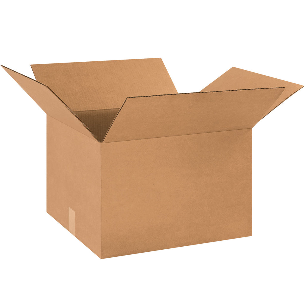 18" x 16" x 12" Kraft Single Wall 32 ECT Corrugated RSC Boxes
