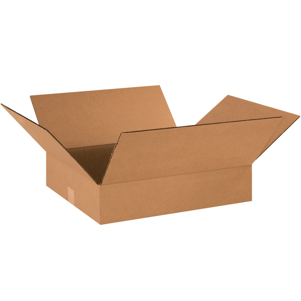 18" x 16" x 4" Kraft Single Wall 32 ECT Corrugated RSC Boxes