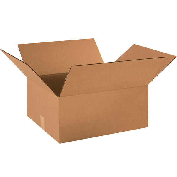 18" x 16" x 8" Kraft Single Wall 32 ECT Corrugated RSC Boxes