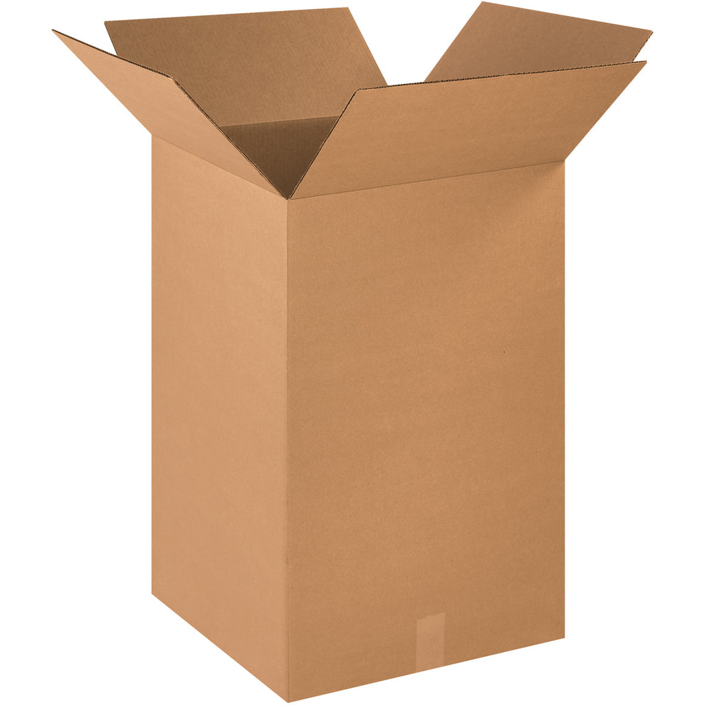 18" x 18" x 27" Kraft Double Wall 275# Corrugated RSC Boxes