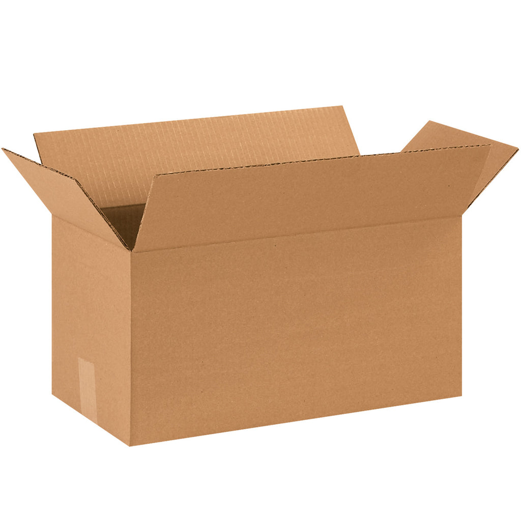 18" x 9" x 9" Kraft Single Wall 32 ECT Corrugated RSC Boxes