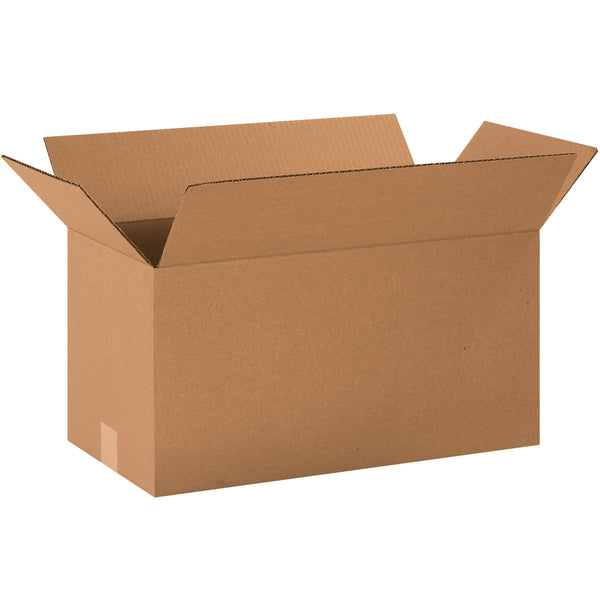 20" x 10" x 10" Kraft Single Wall 32 ECT Corrugated RSC Boxes