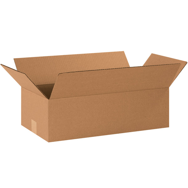 20" x 10" x 6" Kraft Single Wall 32 ECT Corrugated RSC Boxes