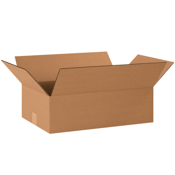 20" x 12" x 6" Kraft Single Wall 32 ECT Corrugated RSC Boxes