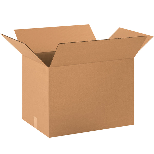 20" x 14" x 14" Kraft Single Wall 32 ECT Corrugated RSC Boxes