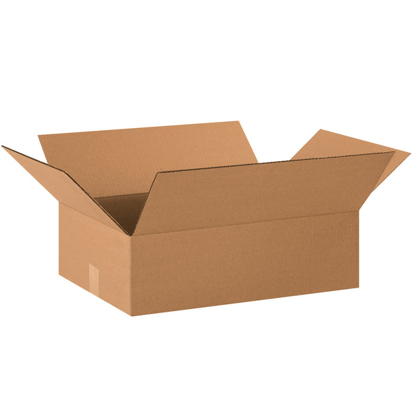 20" x 14" x 6" Kraft Single Wall 32 ECT Corrugated RSC Boxes