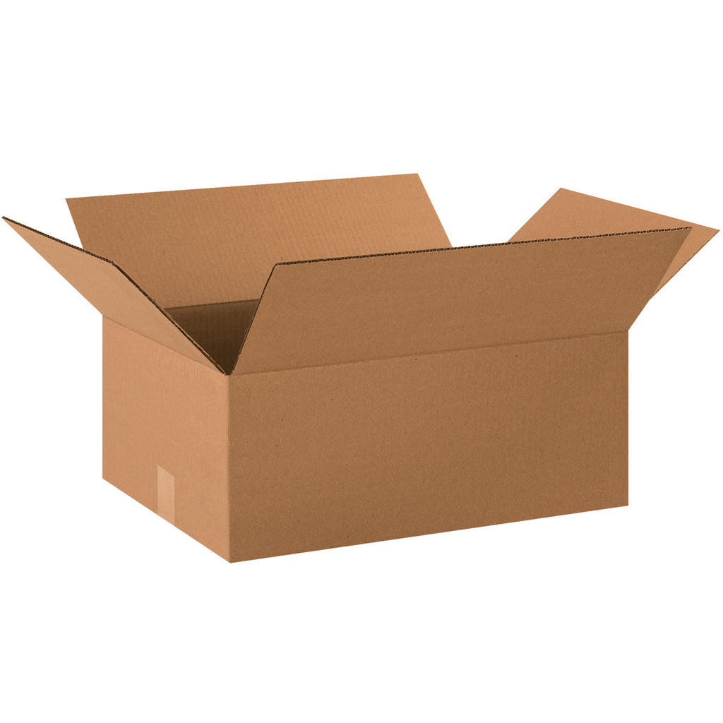 20" x 14" x 8" Kraft Double Wall 48 ECT Corrugated RSC Boxes
