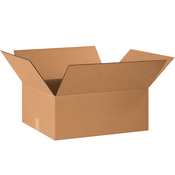 20" x 15" x 9" Kraft Single Wall 32 ECT Corrugated RSC Boxes