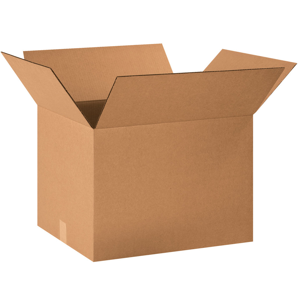 20" x 16" x 14" Kraft Single Wall 175# Corrugated RSC Boxes