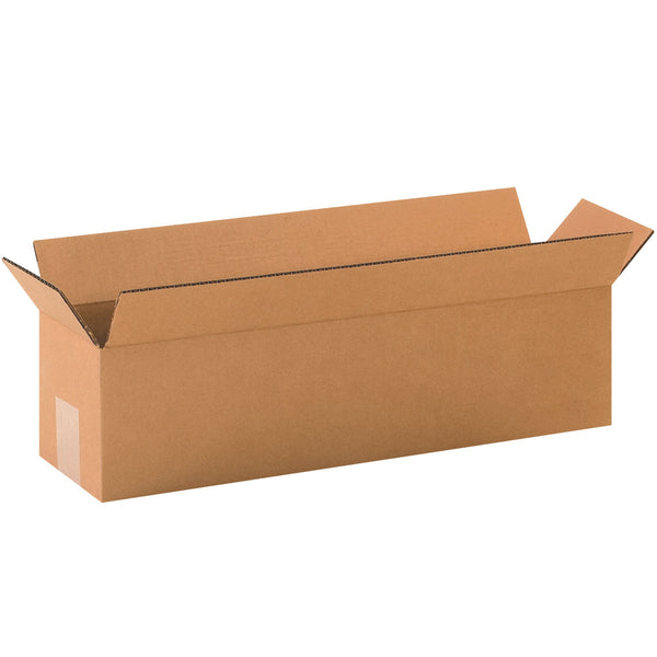 20" x 5" x 5" Kraft Single Wall 32 ECT Corrugated RSC Boxes