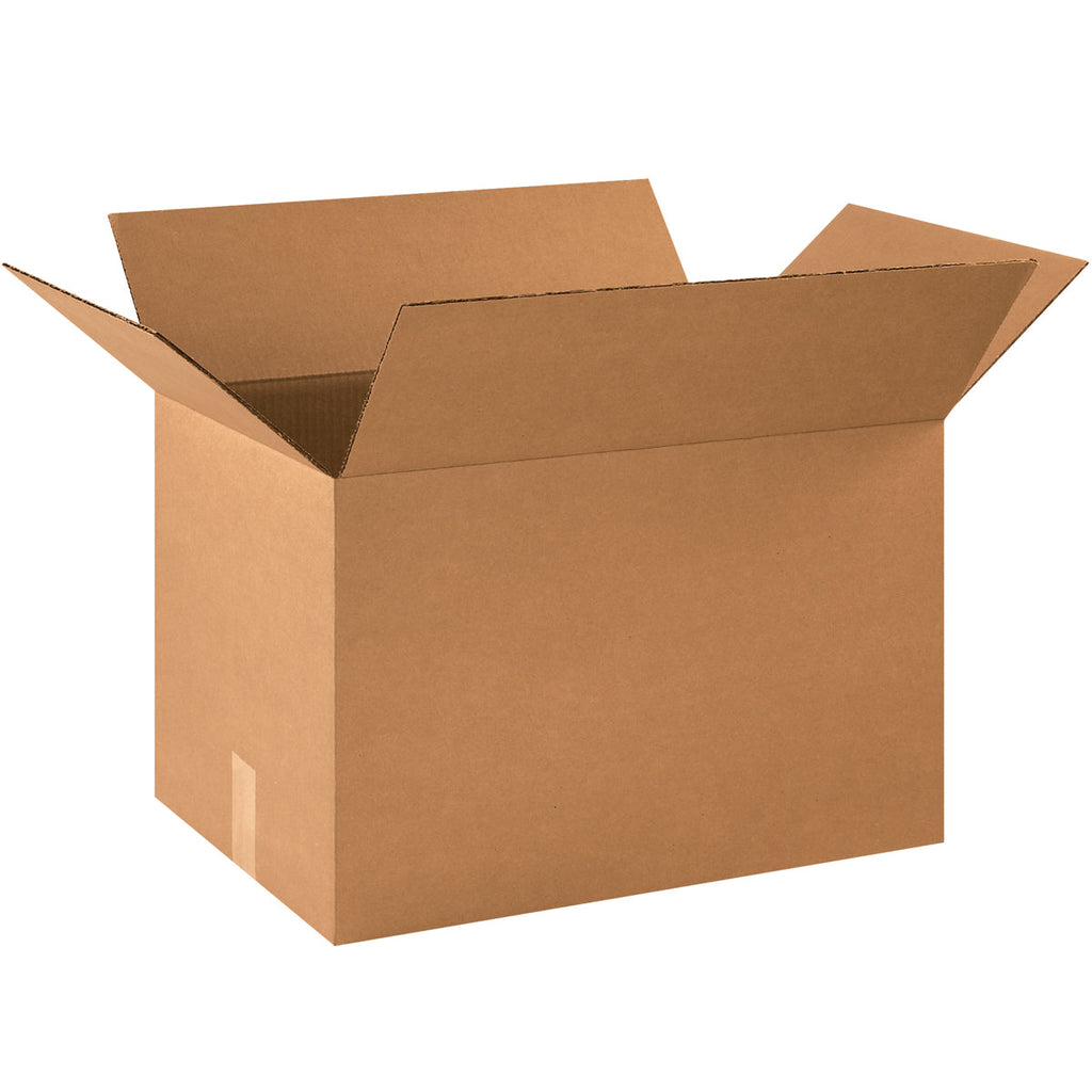 21" x 14" x 14" Kraft Single Wall 200# Corrugated RSC Boxes