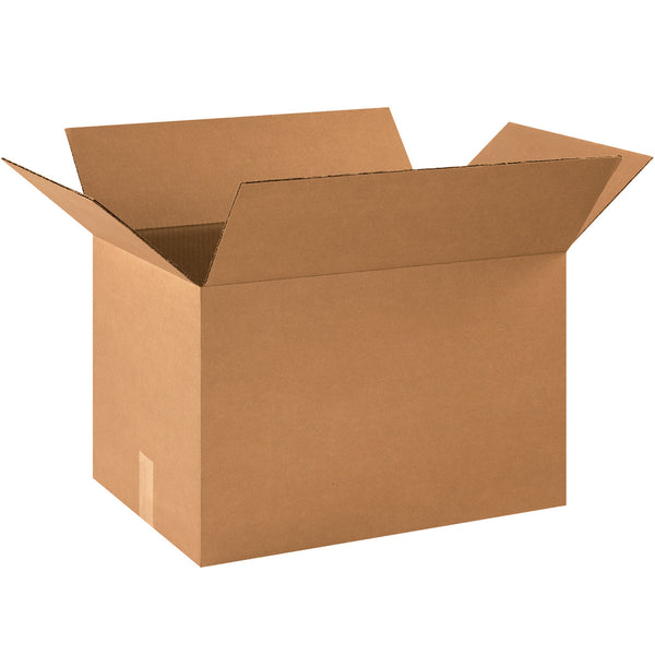 21" x 14" x 14" Kraft Single Wall 200# Corrugated RSC Boxes