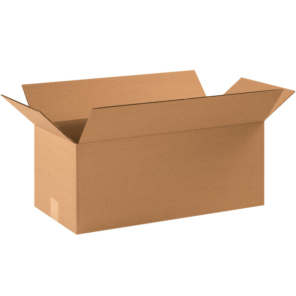 22" x 10" x 9" Kraft Single Wall 32 ECT Corrugated RSC Boxes