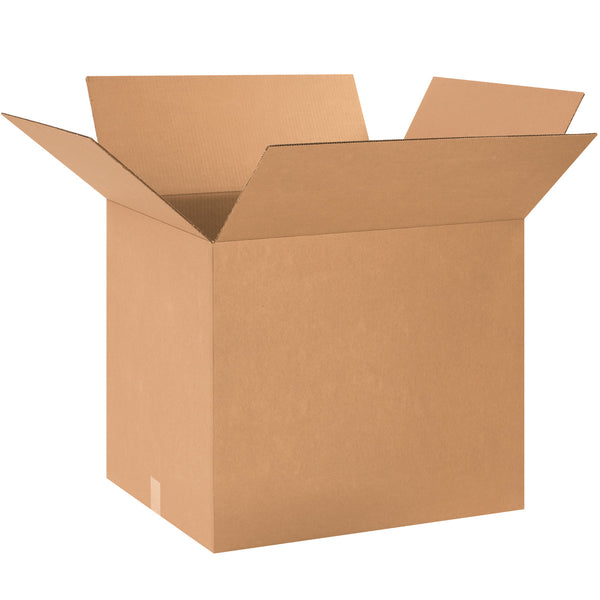 24" x 18" x 20" Kraft Single Wall 200# Corrugated RSC Boxes