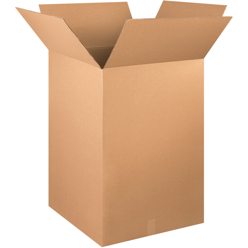 24" x 24" x 36" Kraft Single Wall 275# Corrugated RSC Boxes