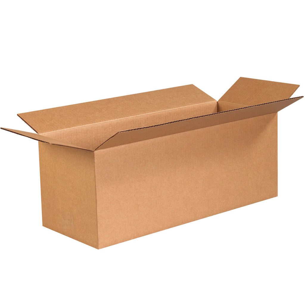 24" x 9" x 9" Kraft Single Wall 32 ECT Corrugated RSC Boxes