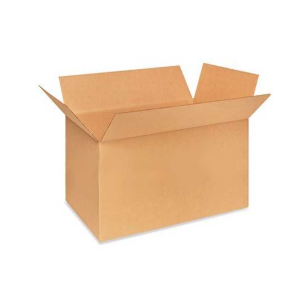32" x 15-5/8" x 24-5/8" Kraft Single Wall 200# Corrugated RSC Boxes