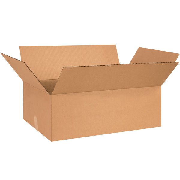 26" x 15" x 7" Kraft Single Wall 32 ECT Corrugated RSC Boxes