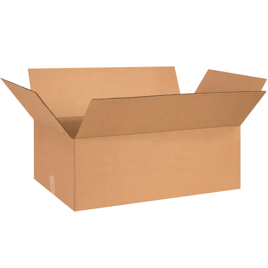 27" x 14" x 9" Kraft Single Wall 32 ECT Corrugated RSC Boxes