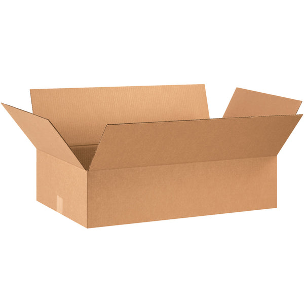 28" x 16" x 7" Kraft Single Wall 200# Corrugated RSC Boxes