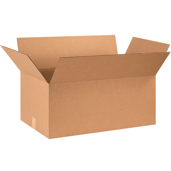 29" x 17" x 12" Kraft Single Wall 200# Corrugated RSC Boxes