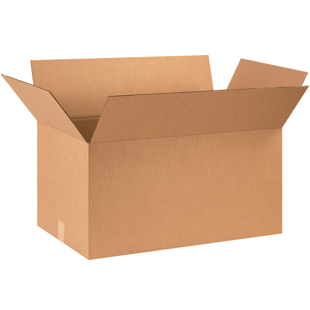 29" x 17" x 15" Kraft Single Wall 200# Corrugated RSC Boxes