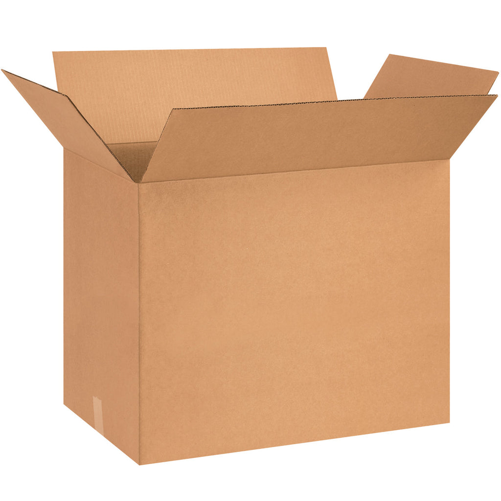 29" x 17" x 20" Kraft Single Wall 200# Corrugated RSC Boxes