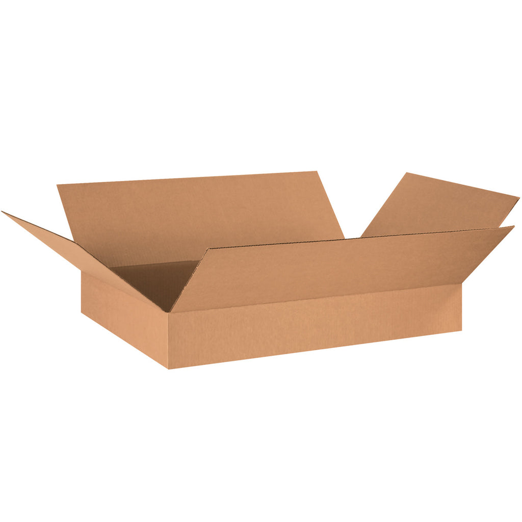29" x 17" x 5" Kraft Single Wall 200# Corrugated RSC Boxes