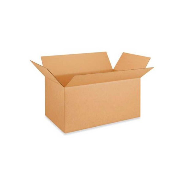 24" x 14" x 12" Kraft Single Wall 200# Corrugated RSC Boxes