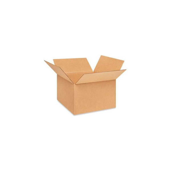 12-1/2" x 12-1/2" x 8" Kraft Single Wall 32 ECT Corrugated RSC Boxes