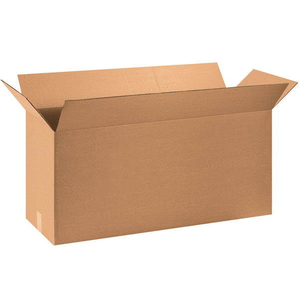 36" x 12" x 16" Kraft Single Wall 200# Corrugated RSC Boxes