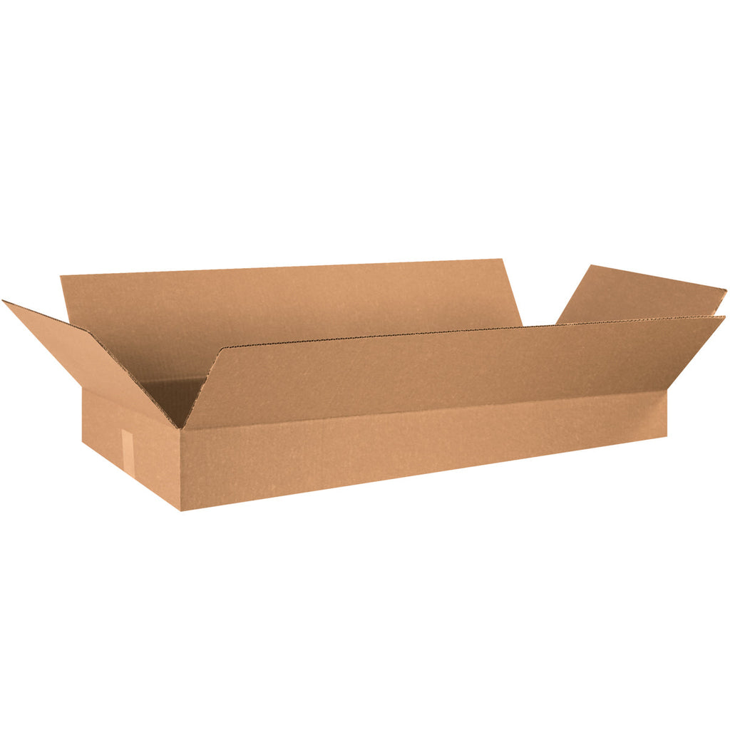 36" x 16" x 5" Kraft Single Wall 200# Corrugated L5 Boxes