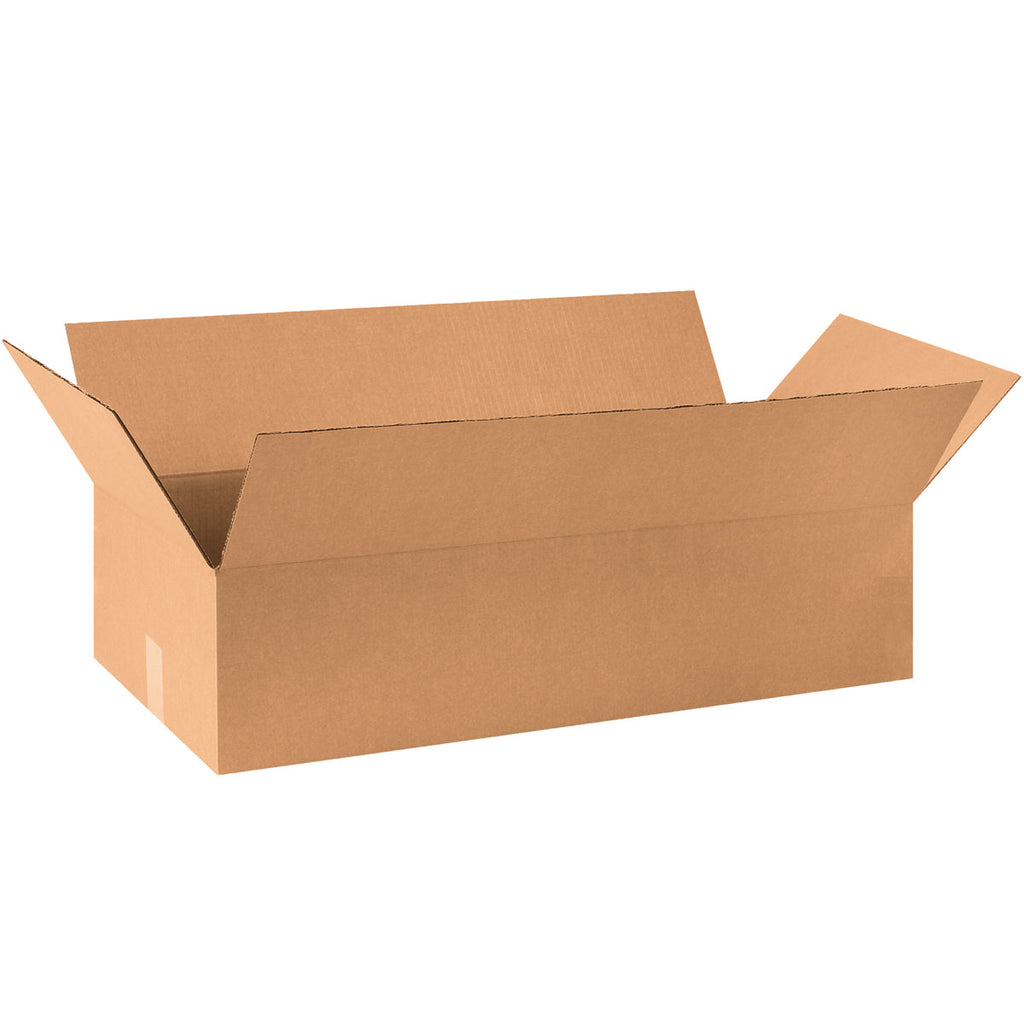36" x 20" x 9" Kraft Single Wall 200# Corrugated RSC Boxes
