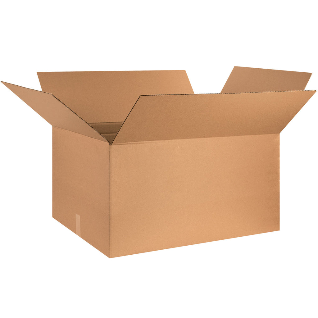 36" x 21" x 20" Kraft Single Wall 275# Corrugated RSC Boxes