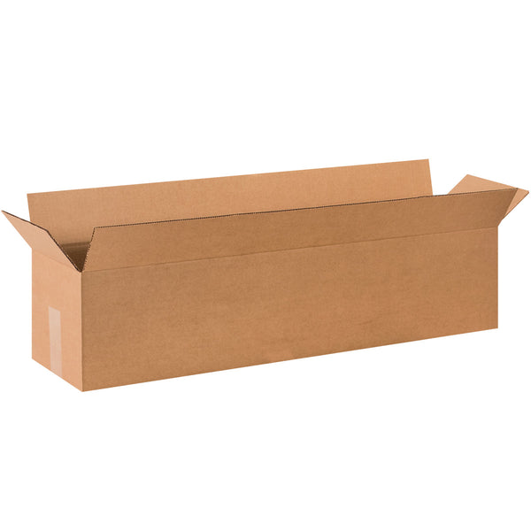 36" x 8" x 8" Kraft Single Wall 32 ECT Corrugated RSC Boxes