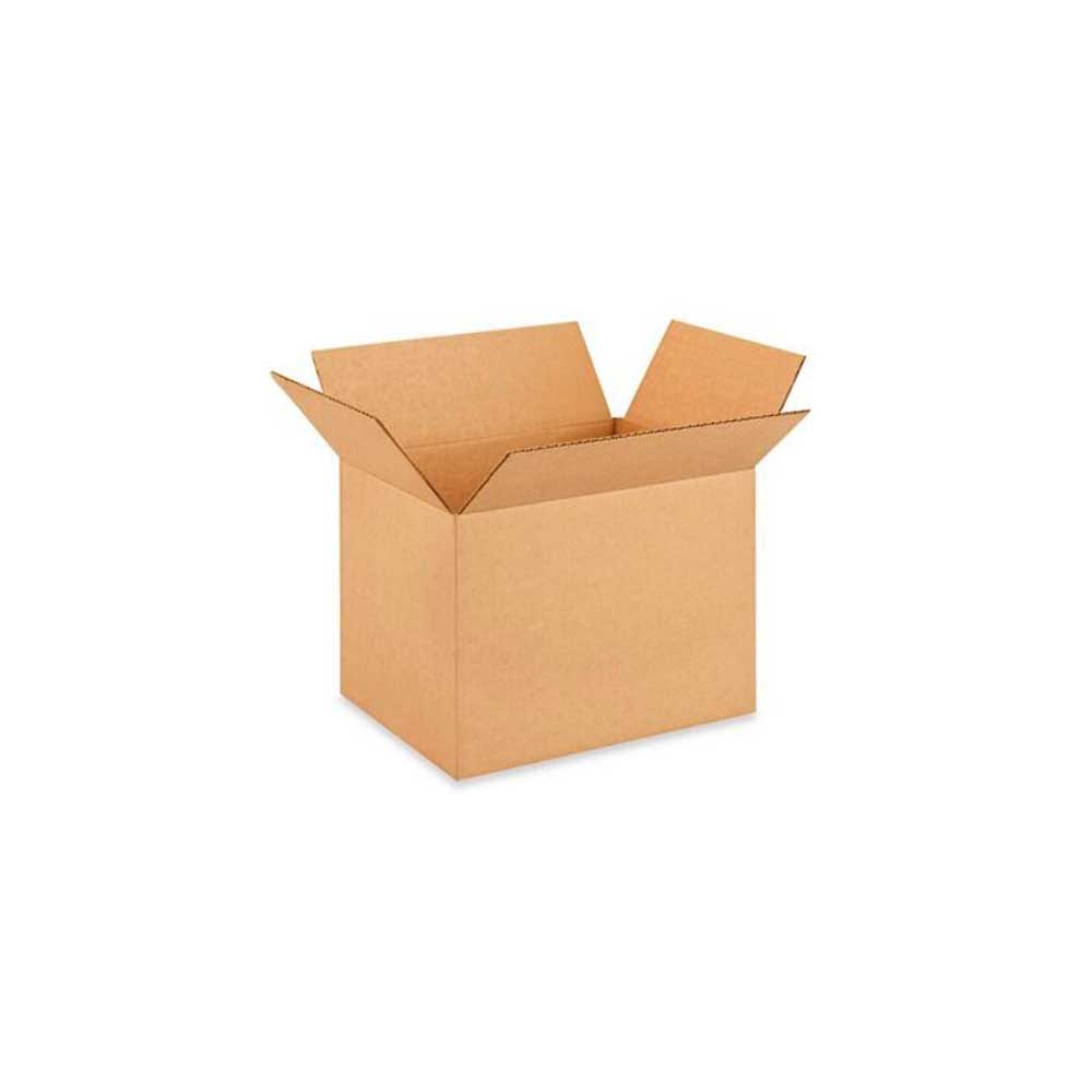 13" x 10-1/4" x 10" Kraft Single Wall 32 ECT Corrugated RSC Boxes