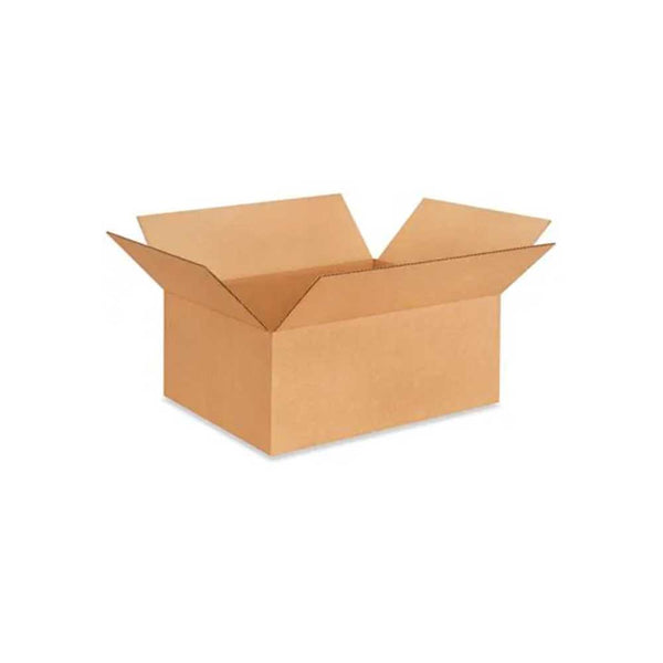 20" x 15" x 8-1/2" Kraft Single Wall 32 ECT Corrugated RSC Boxes