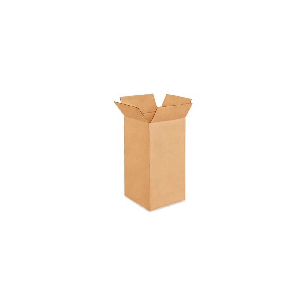 6-5/8" x 6-5/8" x 12" Kraft Single Wall 32 ECT Corrugated RSC Boxes