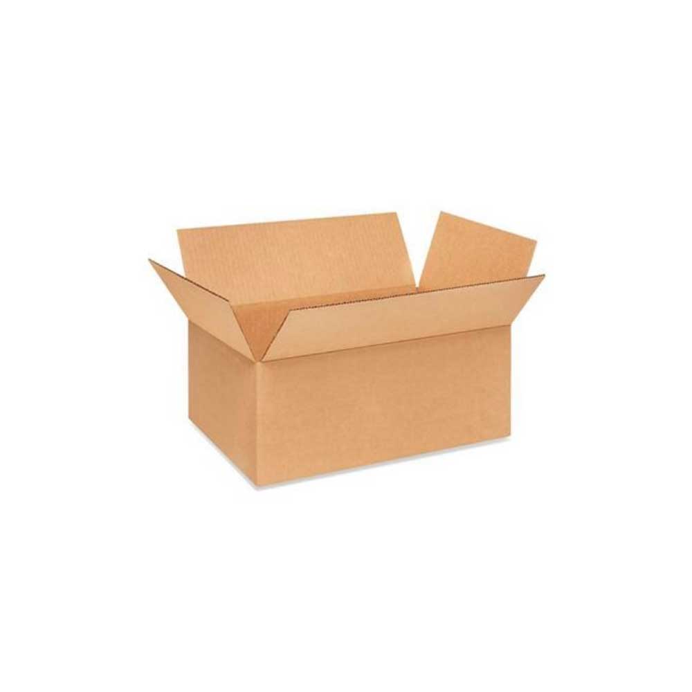 15" x 9-3/4" x 6-1/4" Kraft Single Wall 32 ECT Corrugated RSC Boxes