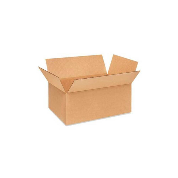 15" x 9-3/4" x 6-1/4" Kraft Single Wall 32 ECT Corrugated RSC Boxes